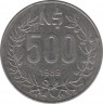 Монета. Уругвай. 500 песо 1989 год. рев.