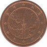 Монета. Германия. 1 цент 2005 год. (D). ав.