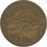 Монета. Экваториальная Африка (КФА). 5 франков 1961 год. ав.