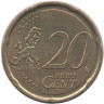 Монета. Португалия. 20 центов 2009 год. 