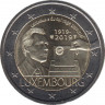 Монета. Люксембург. 2 евро 2019 год. 100 лет всеобщему избирательному праву в Люксембурге. ав.