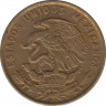 Монета. Мексика. 1 сентаво 1957 год. рев.