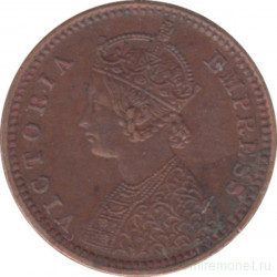 Монета. Индия. 1/12 анны 1888 год.