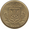  Монета. Украина. 10 копеек 2006 год. ав.
