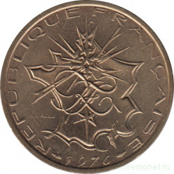 Монета. Франция. 10 франков 1976 год.