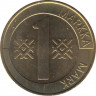 Монета. Финляндия. 1 марка 1999 год. рев.