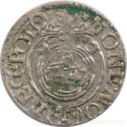 Монета. Польша. Полторак (1,5 гроша) 1620 год. Сигизмунд III Ваза. (Пруссия)