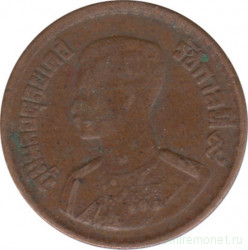 Монета. Тайланд. 10 сатанг 1957 (2500) год. (бронза).