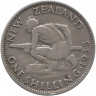 Монета. Новая Зеландия. 1 шиллинг 1935 год. 