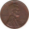 Монета. США. 1 цент 1950 год .(S). ав.