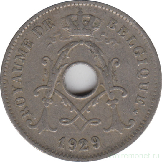 Монета. Бельгия. 10 сантимов 1929 год. BELGIQUE.