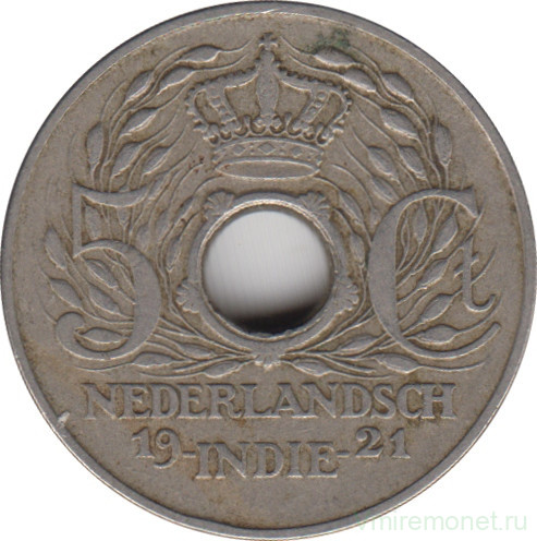 Монета. Нидерландская Ост-Индия. 5 центов 1921 год.