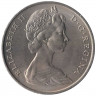 Монета. Гибралтар. 1 крона 1967 год.