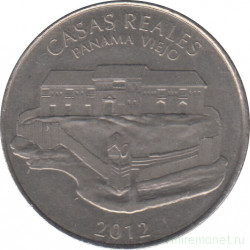Монета. Панама. 1/2 бальбоа 2012 год. Королевский дом.