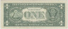 Банкнота. США. 1 доллар 2009 год. J. Тип 530. рев.