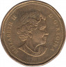 Монета. Канада. 1 доллар 2006 год. ав.