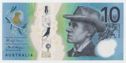 Банкнота. Австралия. 10 долларов 2017 год.