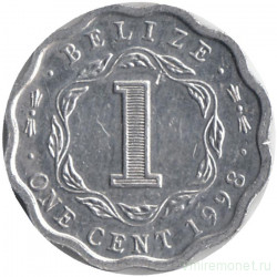 Монета. Белиз. 1 цент 1998 год. 