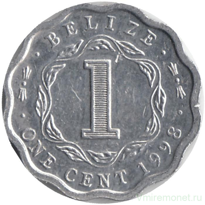 Монета. Белиз. 1 цент 1998 год. 