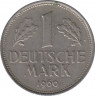 Монета. ФРГ. 1 марка 1960 год. Монетный двор - Штутгарт (F). ав.