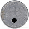 Монета. Германия. Третий Рейх. 50 рейхспфеннигов 1943 год. Монетный двор - Мюнхен (D).