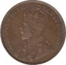 Монета. Канада. 1 цент 1913 год. рев.