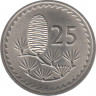  Монета. Кипр. 25 милей 1963 год. рев.