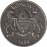 Монета. Ботсвана. 25 тхебе 1984 год. рев.