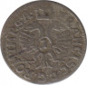 Монета. Бремен (Германия). 1 гротен 1754 год. рев.