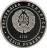 Монета. Беларусь. 1 рубль 2004 год. Города Беларуси - Могилев.