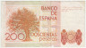 Банкнота. Испания. 200 песет 1980 год. Тип 156.