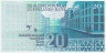 Банкнота. Финляндия. 20 марок 1993 год. Лит А. Тип 123 (12). 