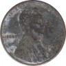 Монета. США. 1 цент 1943 год. Монетный двор S. ав.