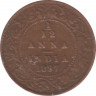 Монета. Индия. 1/12 анны 1887 год. ав.