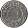 Монета. Азербайджан. 50 гяпиков 1992 год. Никель. рев