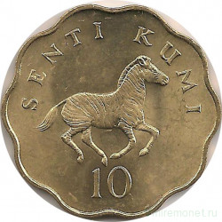 Монета. Танзания. Набор 5 штук. 5, 10, 20, 50, центов, 1 шиллинг 1981-1992 год.