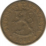 Аверс. Монета. Финляндия. 20 пенни 1971 год.