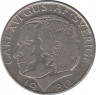 Аверс. Монета. Швеция. 1 крона 1980 год.