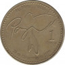 Монета. Гватемала. 1 кетцаль 2012 год. рев.