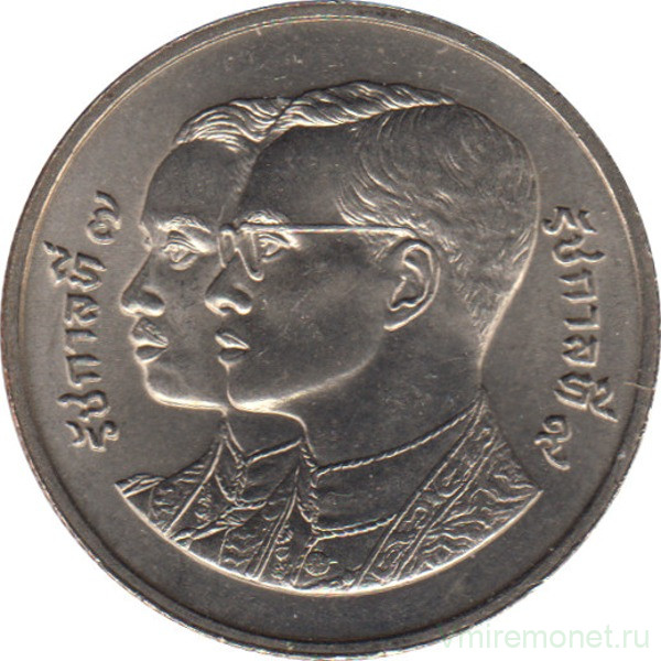 Монета. Тайланд. 2 бата 1992 (2535) год. 60 лет Национальной ассамблее.