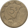 Монета. Намибия. 5 долларов 2012 год. рев.