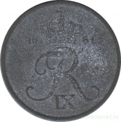 Монета. Дания. 1 эре 1961 год.