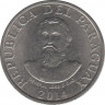 Монета. Парагвай. 100 гуарани 2014 год. ав.