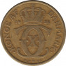  Монета. Дания. 2 кроны 1925 год. ав.