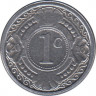 Монета. Нидерландские Антильские острова. 1 цент 2016 год. ав.