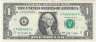 Банкнота. США. 1 доллар 2009 год. Серия К. Тип 530.