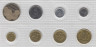 Монета. Украина. Набор разменных монет 1996 год.  рев.