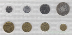 Монета. Украина. Набор разменных монет в банковской упаковке. 1996 год. 