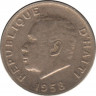 Монета. Гаити. 5 сантимов 1958 год. ав.