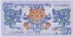 Банкнота. Бутан. 1 нгултрум 2006 год. Тип 27а.